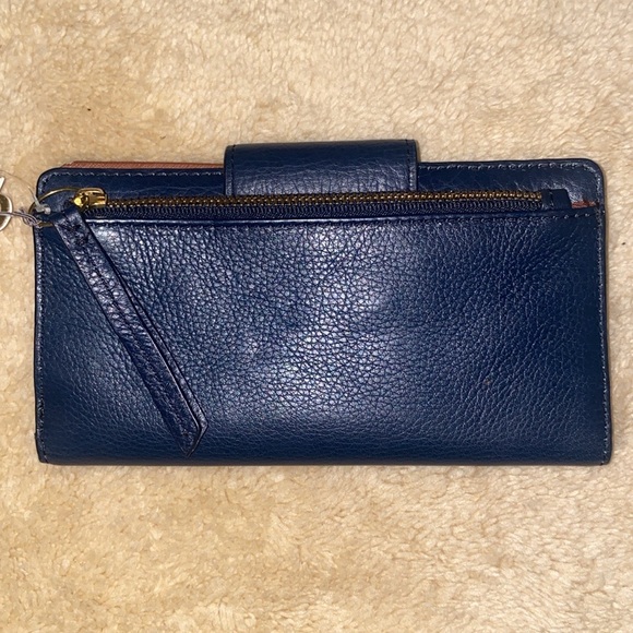 Fossil Emma Tab Clutch Wallet - Arctic - Picture 2 of 16